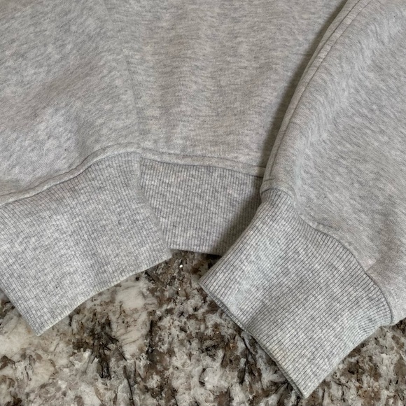 Lululemon Scuba Oversized Half-Zip Hoodie Women’s M / L Gray - Picture 10 of 15